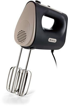 همزن برقی آریته ایتالیا Ariete مدل Breakfast 1545/00 | توان ۴۵۰ وات | ۵ سرعت + توربو | رنگ مشکی و نسکافه ای